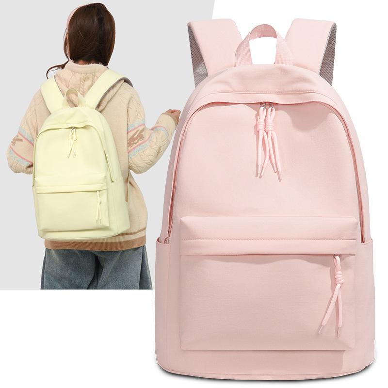 Schoolbag New Trendy Cool Casual Versatile Backpack Large Capacity Student Outdoor Travel Backpack Nylon Casual Backpack