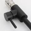 L-Shape Grey Painted Swivel Kitchen Faucet