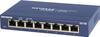 Genuine NETGEAR Unmanaged Metal Quiet Limited Lifetime Hardware Warranty GS108-400JPS Switch, 8-Port, 1Gb/s, Housing, Fanless,