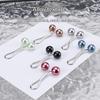 U-Shaped Pearl Brooch Fixed Straps Anti Slip Scarf Pin Diy Sewing Multi-Purpose Scarf Adjuster Lady Fixed Pins
