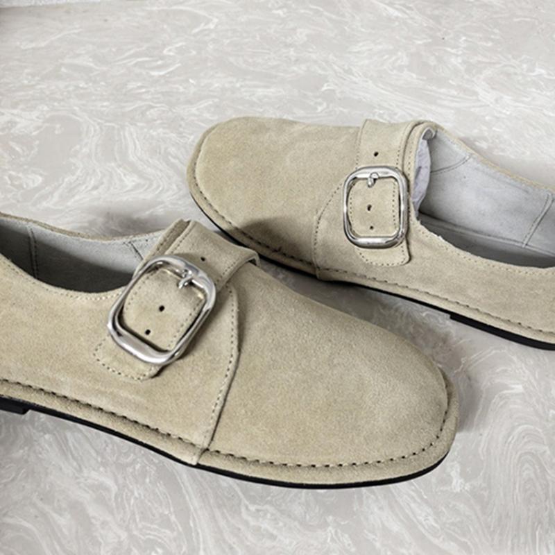 Fashion AIYUQI 2025 new women's flat shoes Non-slip slip-on loafers for women Large-size spring and autumn female shoes