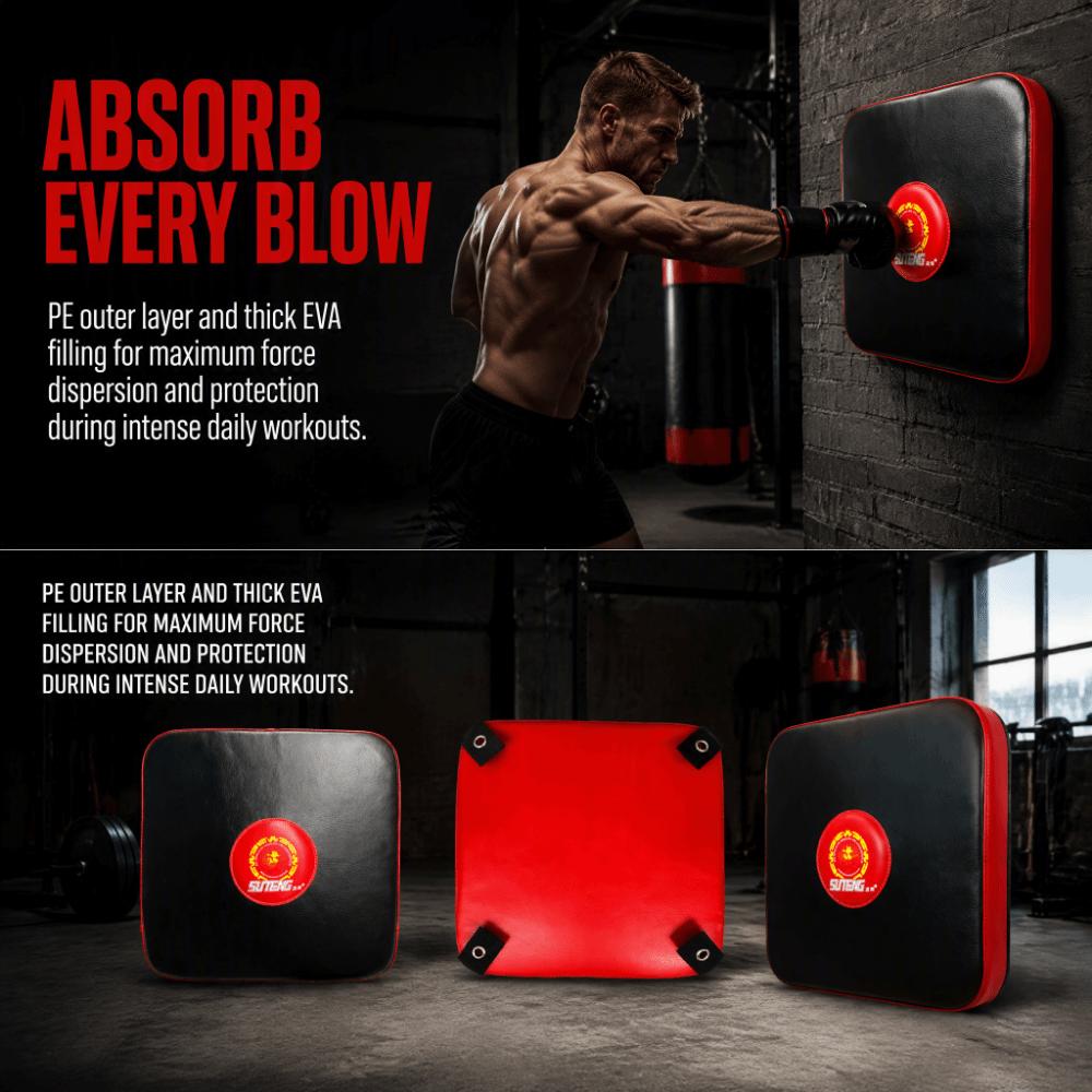 Shock Absorbing Punching Wall Pad Wall Mounted Kick Target Pad Karate Training