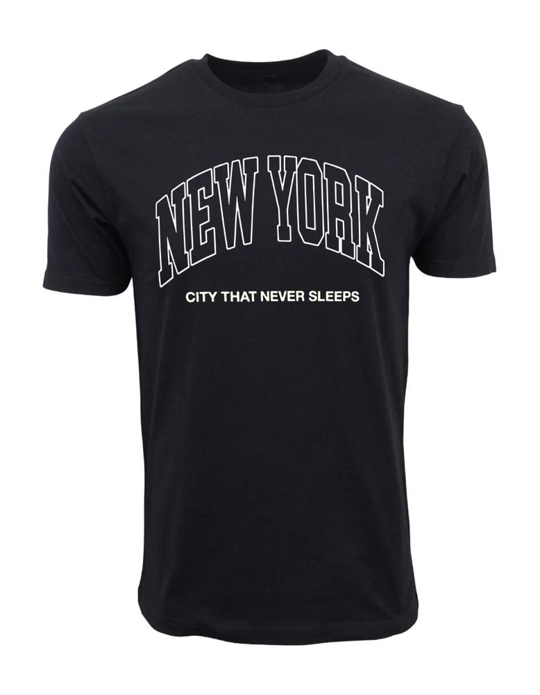 New York City That Never Sleeps Graphic T Shirt S