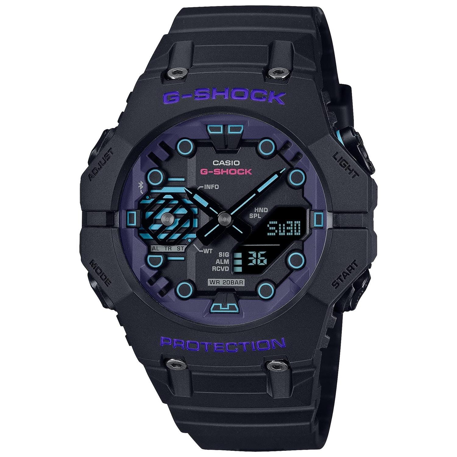 

[Casio] Men s G-Shock Watch with Bluetooth, Black, Japanese Model GA-B001CBR-1AJF
