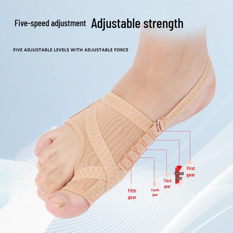 Ultra-Thin Breathable Bunion Corrector: Day & Night Wear, Toe Alignment Sock Sleeve
