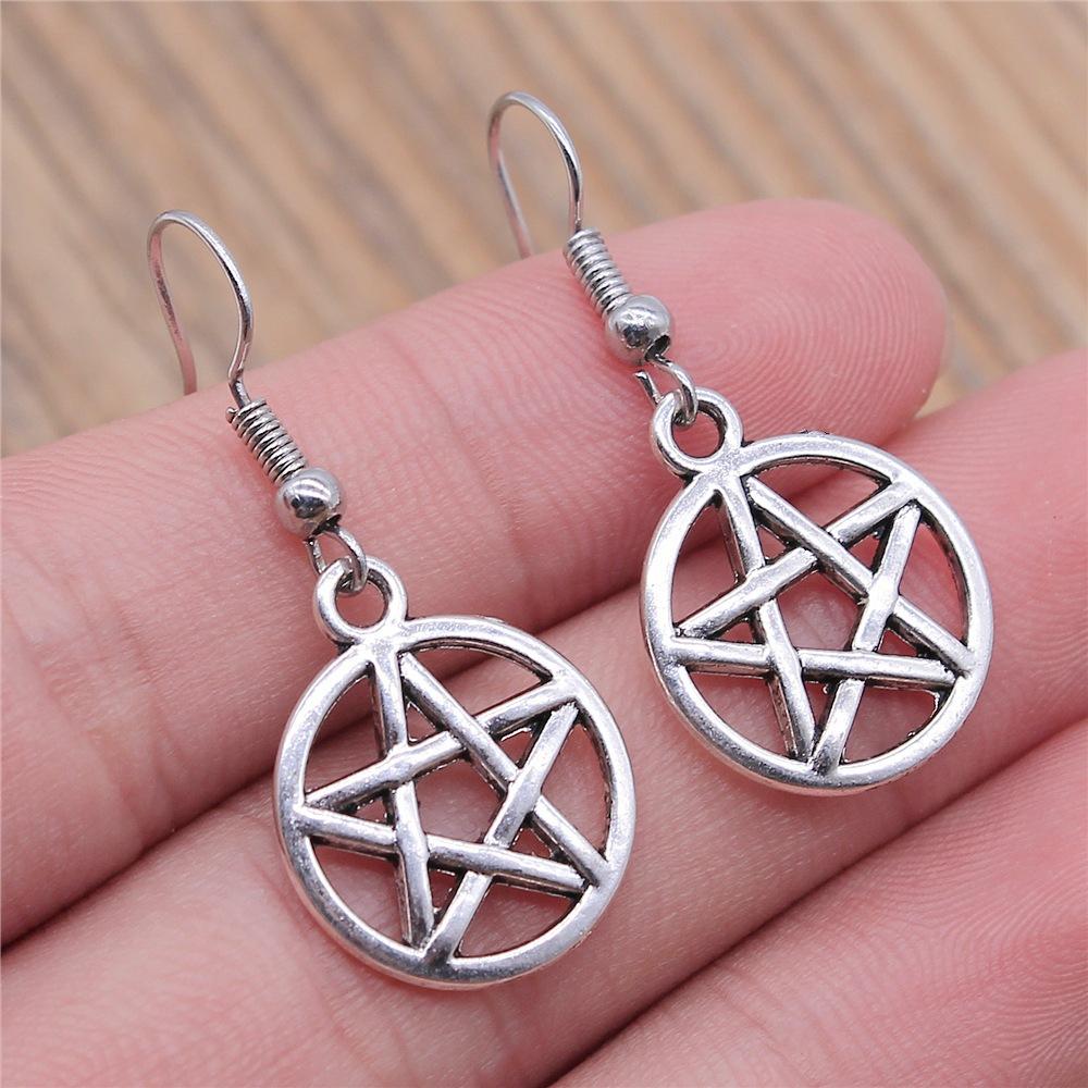 53 styles Inspired Jewellery Fashion Women Gifts Vintage Moon Sun Star Dangle Drop Earrings For Women Statement Wiccan Jewelry