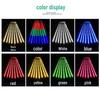 Outdoor Solar LED Meteor Shower String Lights - Waterproof Holiday Decorations for Courtyards and Trees