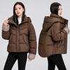 Cotton clothes women's short 2025 winter clothes Korean version of loose hooded down cotton jackets casual fashion thickened padded jacket trends