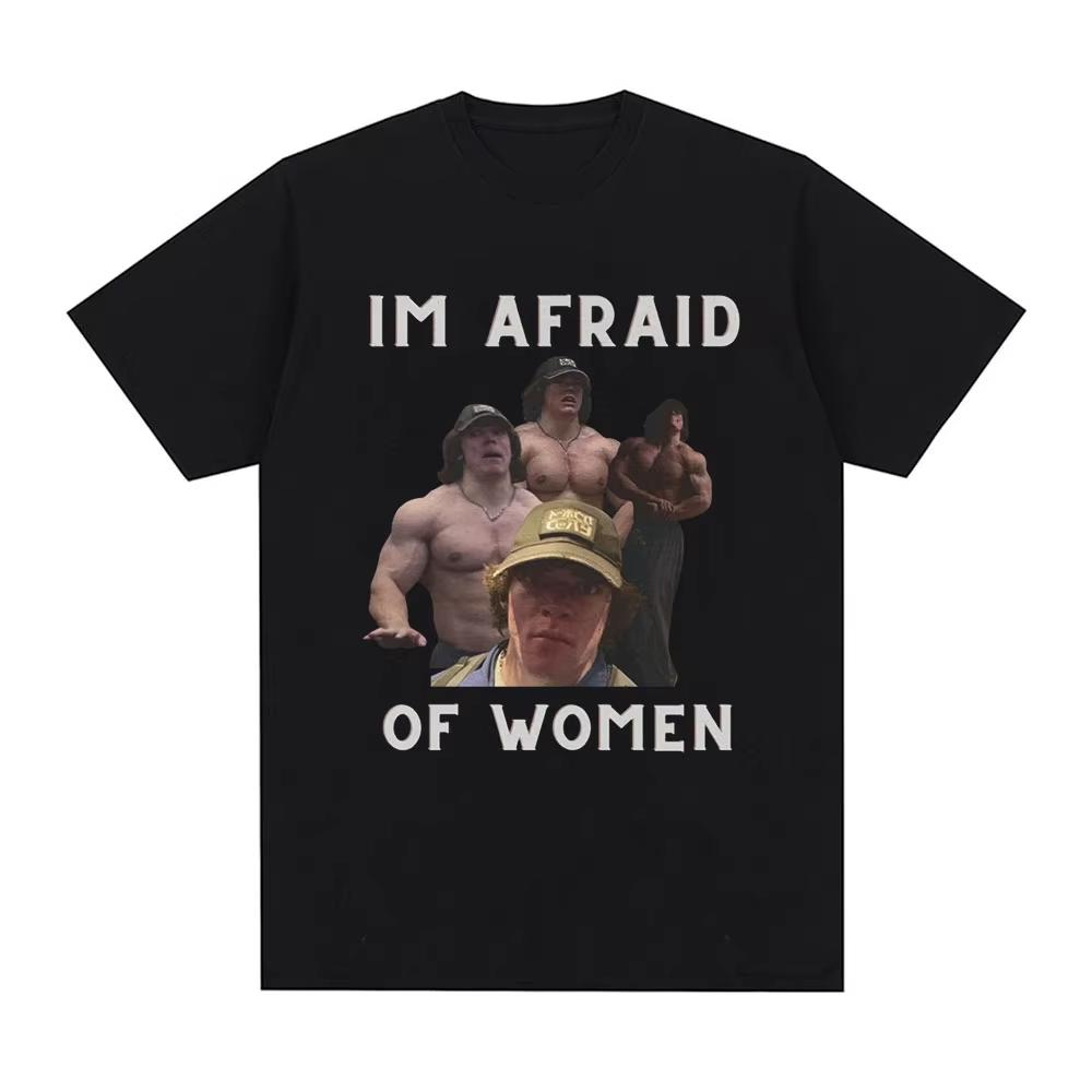 

Im Afraid of Women Sam Sulek T Shirt Gym Fitness Lovers Gift Tshirts Unisex Women Clothing Cotton Casual Oversized Tee Shirt 2XL
