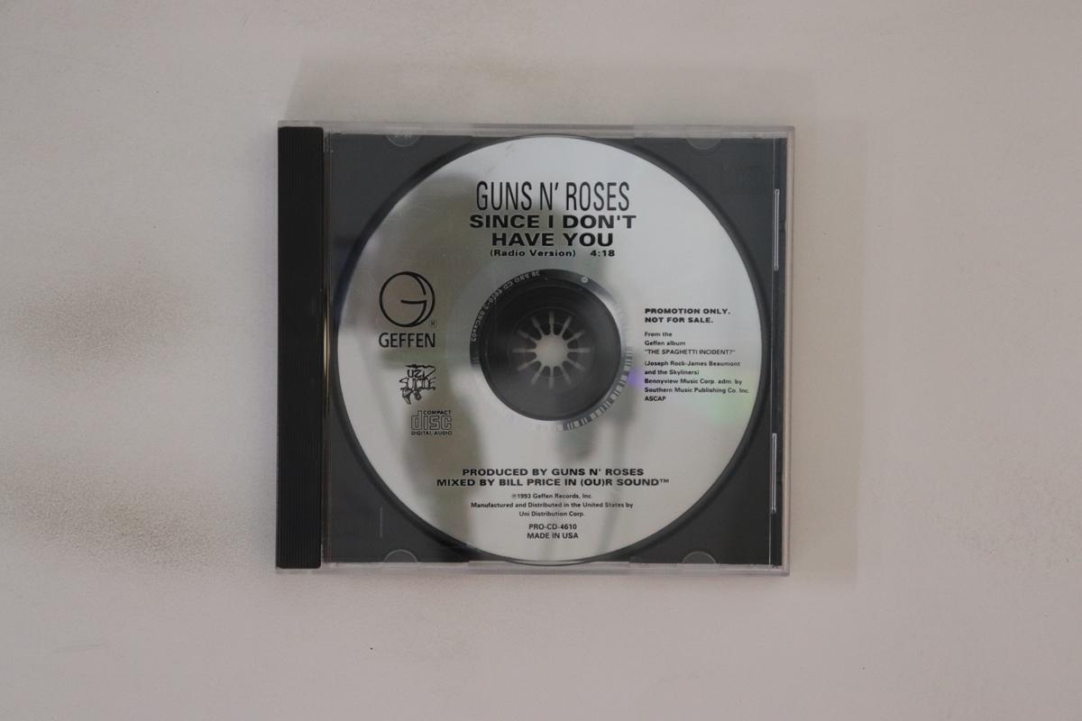 

CD GUNS N ROSES Since I Dont Have You PROCD4610 GEFFEN 1993 US Rock Used