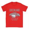 Greenland Is Not For Sale Cotton T-Shirt For Men's Summer T Shirts O-Neck Hip Hop Tee Shirt Oversized Casual Clothing