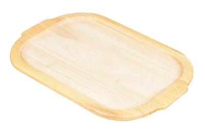 Pearl Metal Racking Square Wooden Plate for Grill Pan 25 X 17cm HB-997