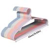 Durable 43cm Clothes Hangers Non Slip Stainless Steel Clothes Rack Clothes Storage Hangers Clothe