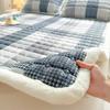 Milk Velvet Cotton Mattress Cushion for Home Use, Winter Coral Velvet Mattress for Warmth and Thickening AVE