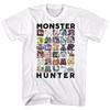 Monster Hunter Lets Hunt White Gaming Shirt