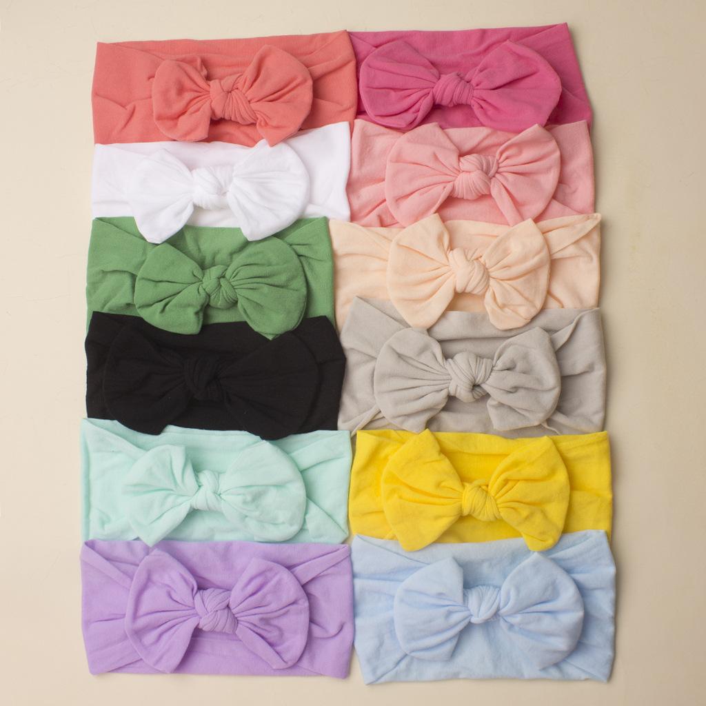 Baby Girl Bohemian Hair Accessories Flower Headband Bow