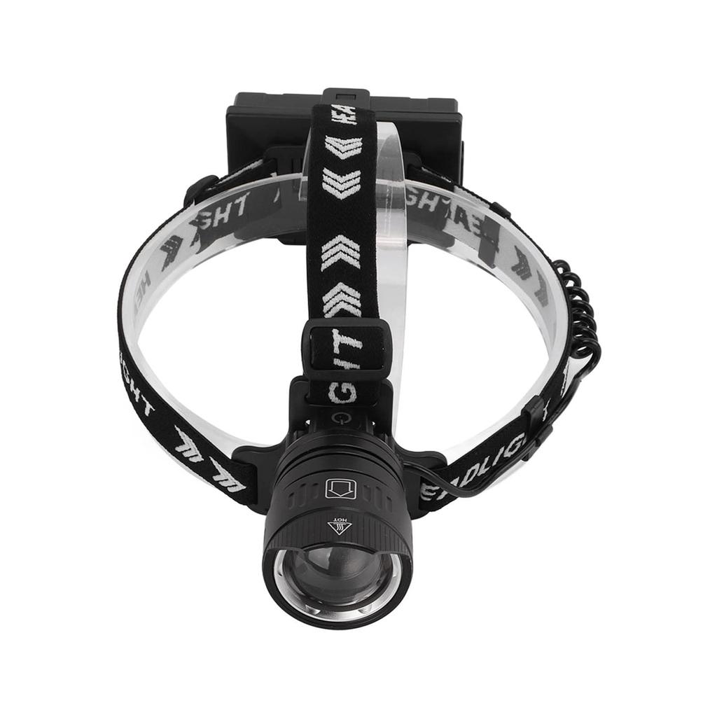 Sensor Bright Head Torch with Powerful Rechargeable LED and Adjustable with Data Cable for Outdoor Outdoor and Night Work Headlamp, Head, Camping,