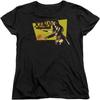 Unisex T-shirt Xena  Warrior Princess Ladies Shirt Cut Up Black Tee T-Shirt (Small)