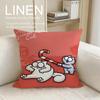 Cute Simons Cat Cushion Cover Pillowcase Set Pcs X X Breathable Washable Sofa Cushion Cover