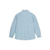 MLB New York Yankees SS24 Floral Stripe Denim Jacket Unisex Jackets Light-Blue 3ADRM0341-50BLL