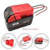 Batterieadapter für Milwaukee M18 18-20V Stromanschlussadapter 12AWG Drähte