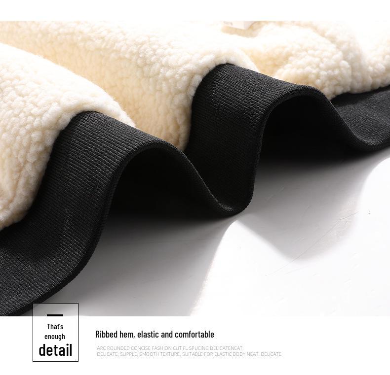 Men's Korean Style Winter Hooded Cotton Jacket - Trendy Padded Coat for All Ages