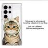 Cartoon Cat Phone Cover Case for Samsung Galaxy S26 S23 Ultra Note 20 Ultra 10 S24 S22 FE S21 S20 Plus S25 Edge