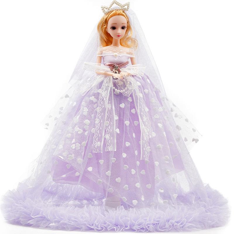 40cm Hochzeits-Prinzessinnenpuppe Spielzeug Kinder Geburtstagsgeschenk Kinder Simulations-Mädchen Begleiter