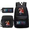Peripheral Student Schoolbag Three-Piece Set, Youth Backpack, Shoulder Bag, Pencil Case