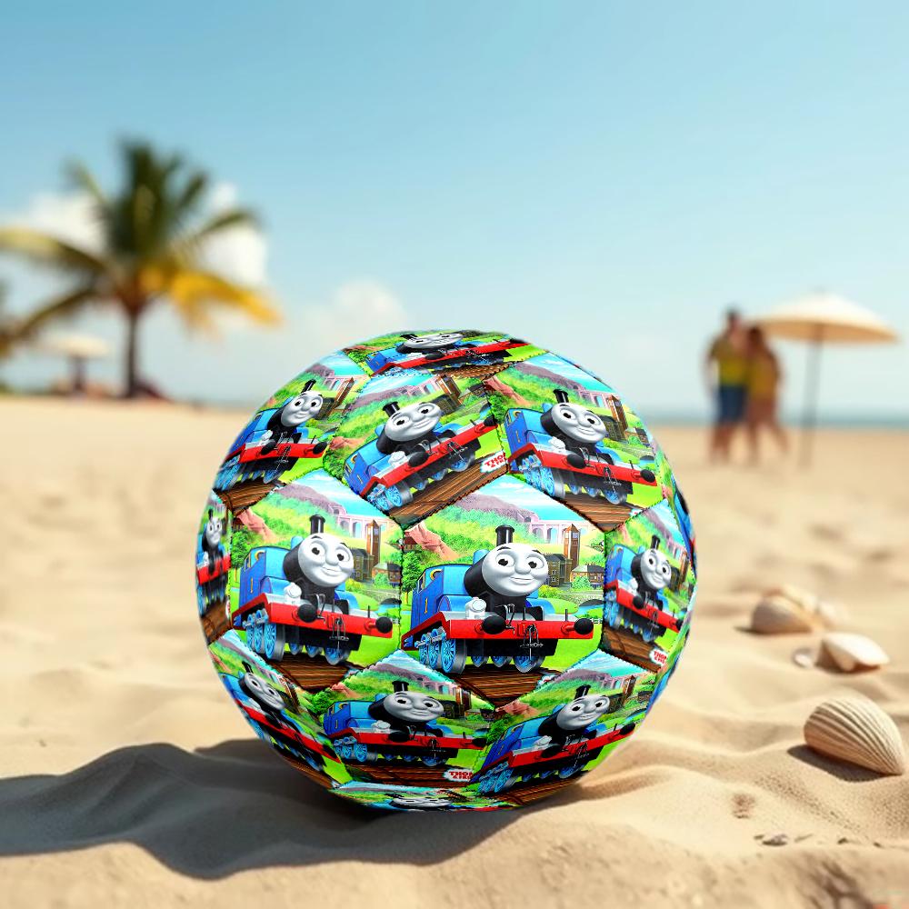 Thomas Theme Size 5 Soccer Ball, Suitable for Both Indoor and Outdoor Matches, a Gift Suitable for Everyone.