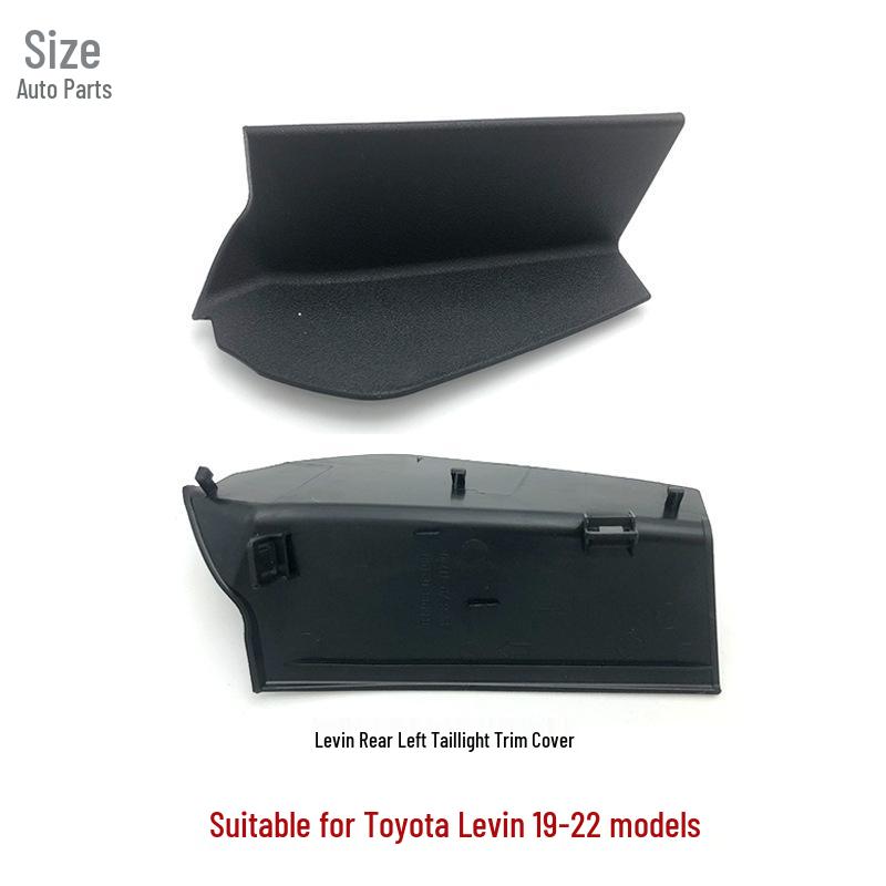 Achterlicht sierpanelen en decoratieve afdekkingen voor Toyota Corolla (81497-02100, 81498-02100).