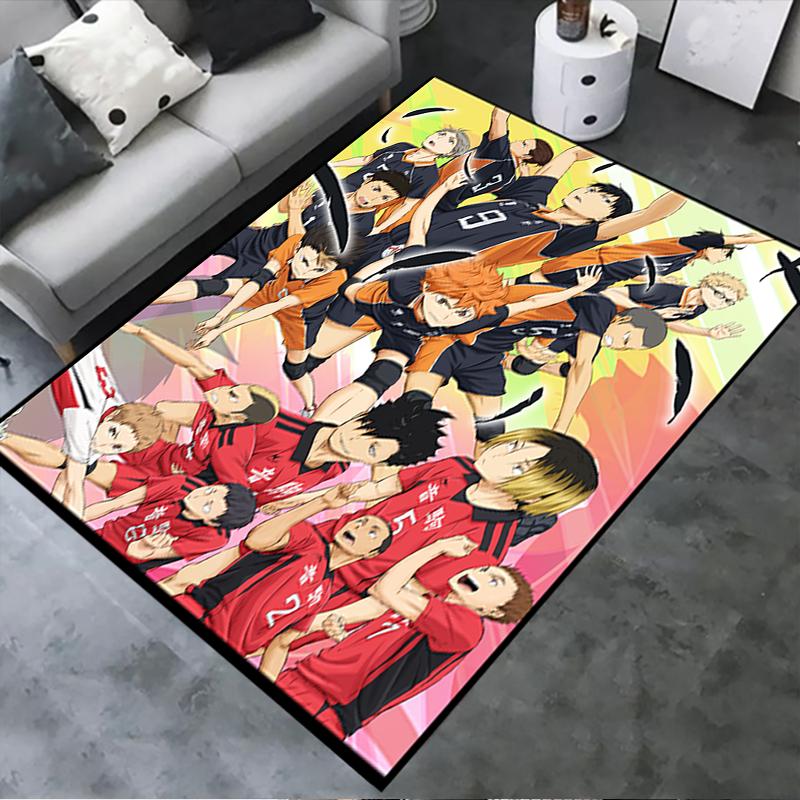 2025 New Haikyu!! Anime Carpet Rug for Living Room Bedroom Home Sofa Decoration,Kids Play Non-slip Floor Mat53