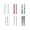 10PCS Sequins Star Hair Clip Set for Women Alloy Snap Clip Hair Styling Accessories Aesthetics Hair Barrettes for Female