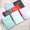 Colore abbagliante 2024 Calendario A5 Pianificatore annuale Agenda inglese Notebook Laser Starlight a colori
