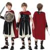 Halloween Costume Warrior Court Guard Samurai Children Adult Parent-Child Suit Stage Costume