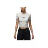 Nike SS SLM CRP GFX Tee Rair Fashion Round Neck Breathable Comfortable Versatile Short Sleeve Regular T-Shirt Women Tops White IB2921133
