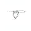 BELLA BOX Leopard Head Ring Opening Resizable Rings For Women Zircon Engagement Party Fine Jewelry Gift