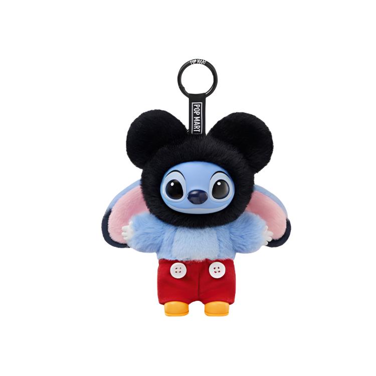 POP MART Stitch Collection Plush Charm Vinyl Mystery Boxes Single Mystery Box/Full Box 9 Pcs PPMT-2602-0009