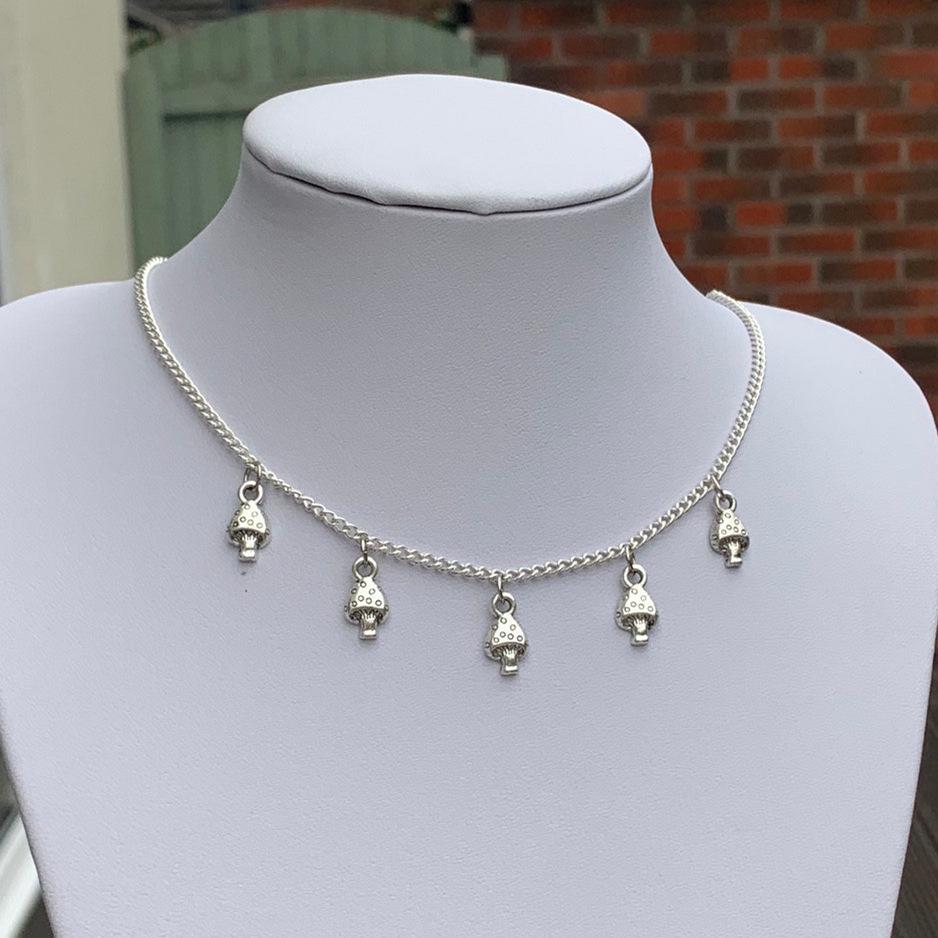 2022 Silver Mushroom Necklace - New Fashion Design