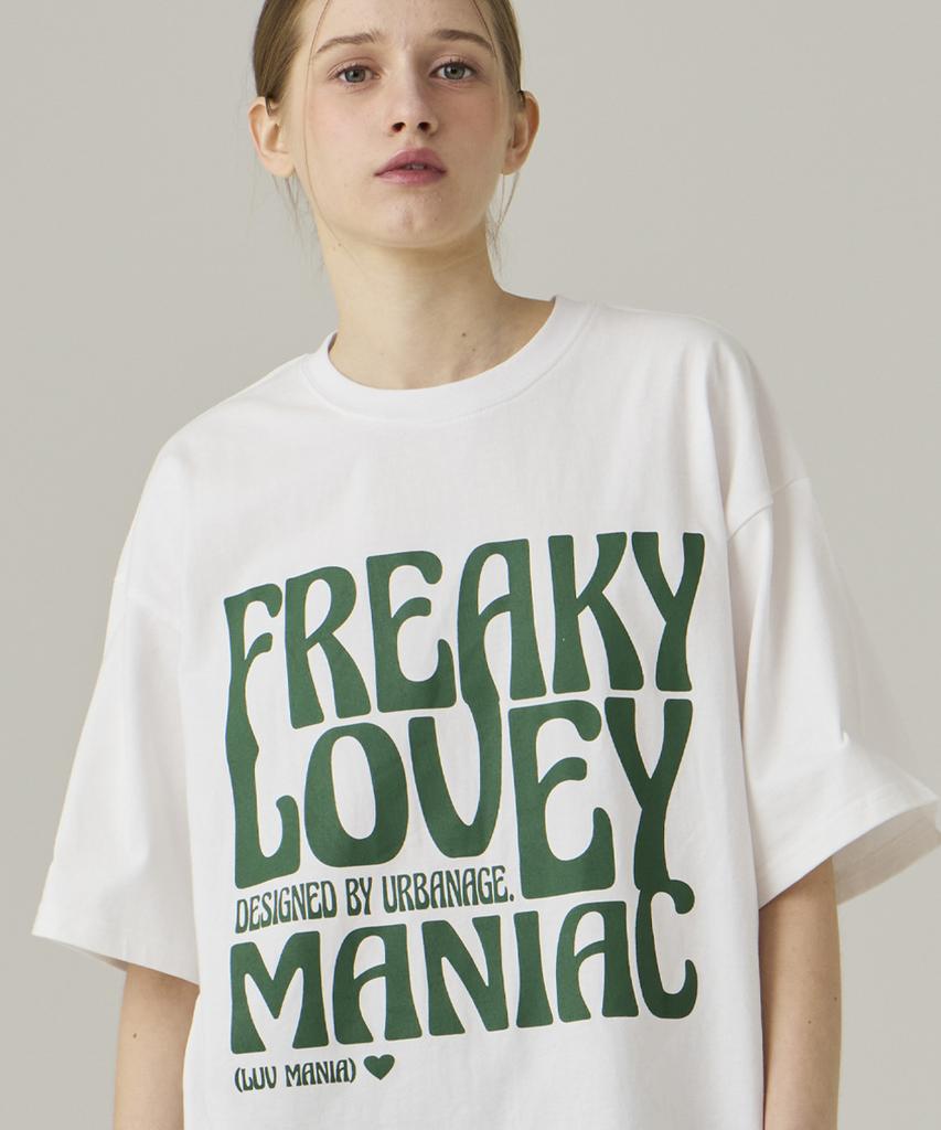URBANAGE Maniac Oversized Short Sleeve White