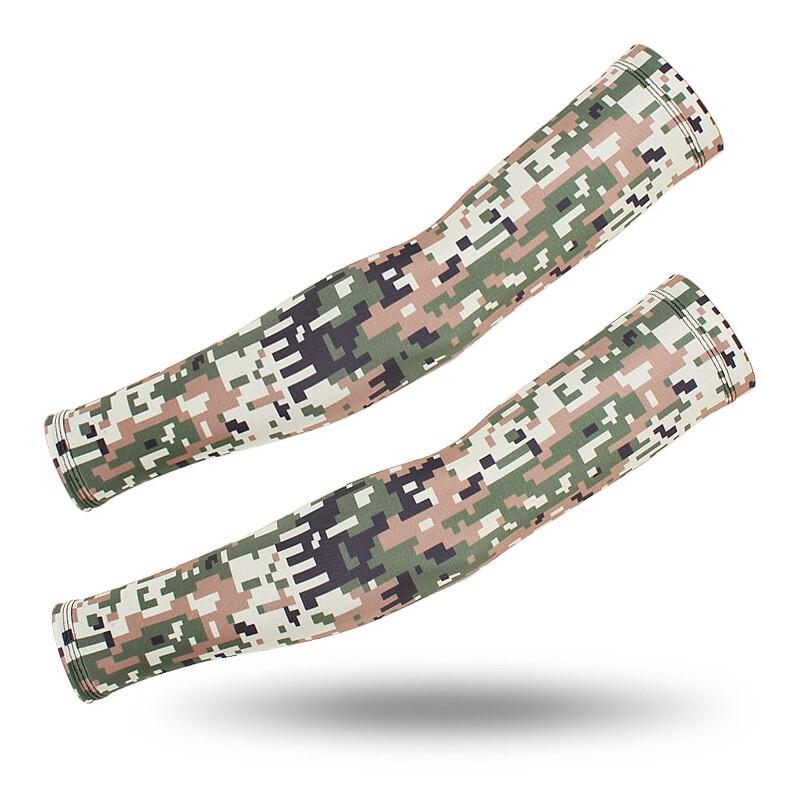 Tactical Ice Silk Sun Protection Arm Sleeves One Size