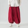 Pantaloni a Coste da Uomo Oversize Casual Autunnali Gamba Larga Streetwear Pantaloni Harem Uomo Donna Vita Elastica Pantaloni Larghi