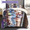 Man City Player Pattern Bedding Home Decoration Birthday Gift ( 1 duvet cover + 2 pillowcase, without core),fan merchandise.