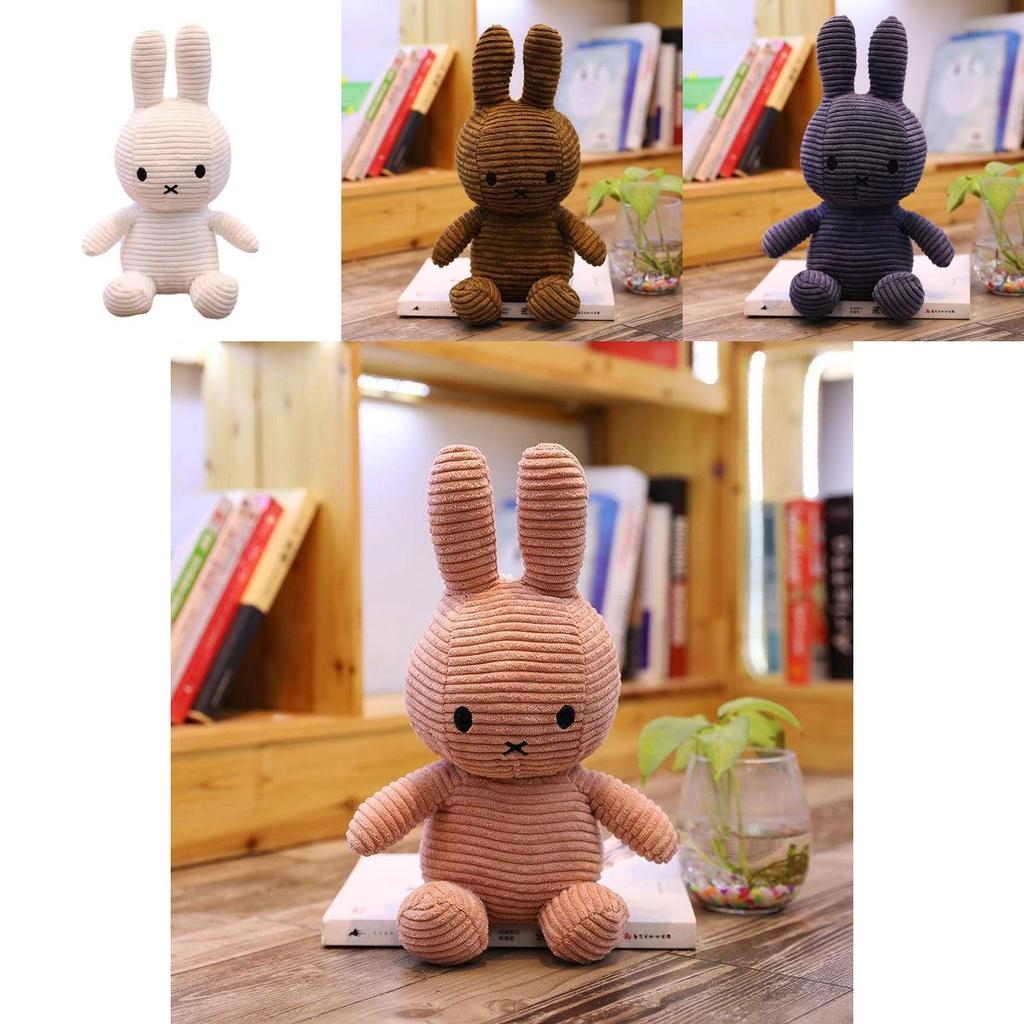 Miffy Puppe Spielzeug Superweiches Plüschmaterial PP Baumwollfüllung Perfektes Geschenk für Kinder