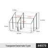 Armoire Miroir de Salle de Bain en Acrylique & Support de Rangement pour Cosmétiques