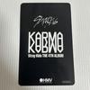 [USED] stray kids KARMA HMV Rakidro Trading Card A 9-piece complete set