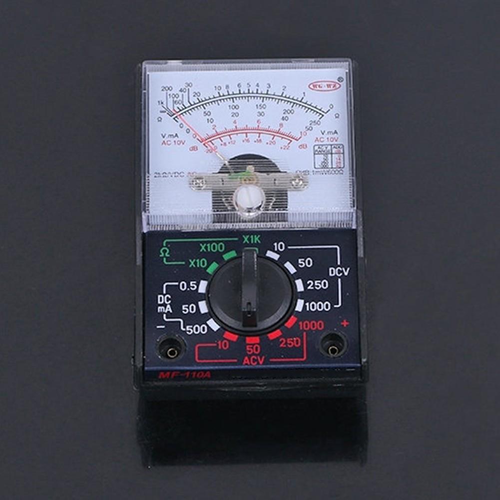 MF110 Pointer Voltmeter Amperemeter Multifunction Tool for AC/DC Voltage and DC Current Measurement In Workshop Environments