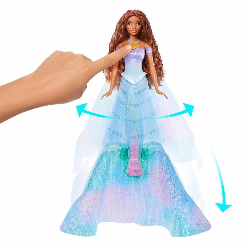 princess polly baby blue dress Little Mermaid Costume Disney's The Little Mermaid Ariel Blue Costume Dress  For Women Girls 2023 Movie Princess Dress
