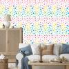 Colorful Little Hearts Wallpaper for Living Room and Bedroom 50x1000