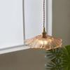 Vintage Pendant Lights Flower Glass Hanging Lamps Home Decoration Lighting Living Room Bedroom Bedside Light Fixture Indoor Shop